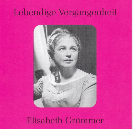 Cover for Mozart / Grummer · Elisabeth Grummer (CD) (2008)