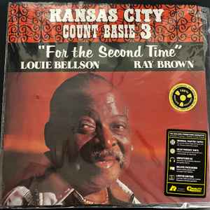 Cover for Basie, Count &amp; The Kansas City 3 · For The Second Time (LP) [Audiophile edition] (2024)