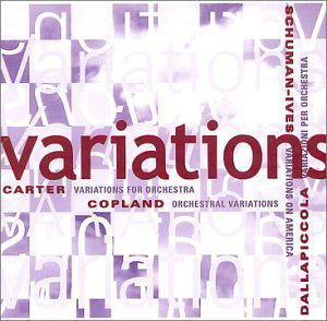 Variations for Orchestra - Copland / Carter / Dallapiccola / Whitney - Muzyka - FED - 0809157000013 - 13 maja 2003