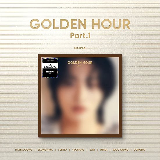 ATEEZ · Golden Hour pt.1 (CD/Merch) [UK Excl. Digipack edition] [Seonghwa Version] (2024)