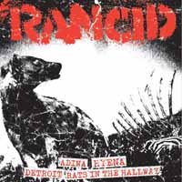 Cover for Rancid · Adina / Hyena / Detroit / Rats in the Hallway (7&quot;) (2012)
