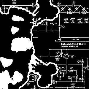 Cover for Slapshot · Digital Warfare (LP) [Coloured edition] (2018)