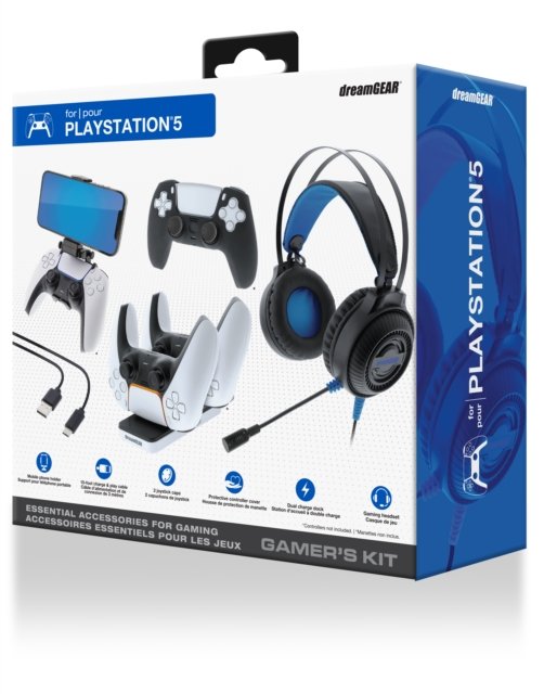 Bionik - Dreamgear Gamers Kit For Playstation 5 (Consumer Electronics) - Bionik - Merchandise - BIONIK - 0845620074013 - August 25, 2023