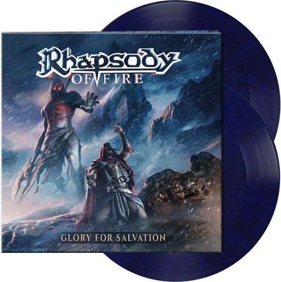 Cover for Rhapsody of Fire · Glory for Salvation - Midnight Blue (LP) (2023)