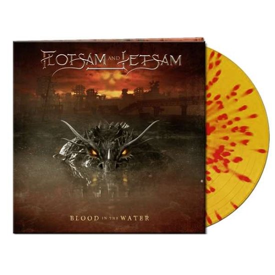Flotsam and Jetsam · Blood in the Water (Clear Yellow / Red Splatter Vinyl) (LP) [Limtied edition] (2021)