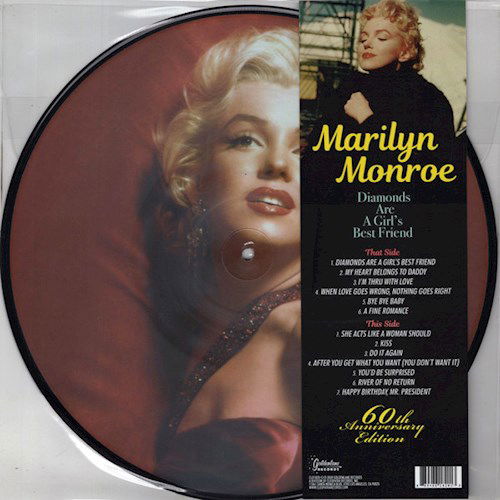 Diamonds Are A Girls Best Friend - Marilyn Monroe - Musiikki - STARDUST - 0889466182013 - perjantai 9. lokakuuta 2020