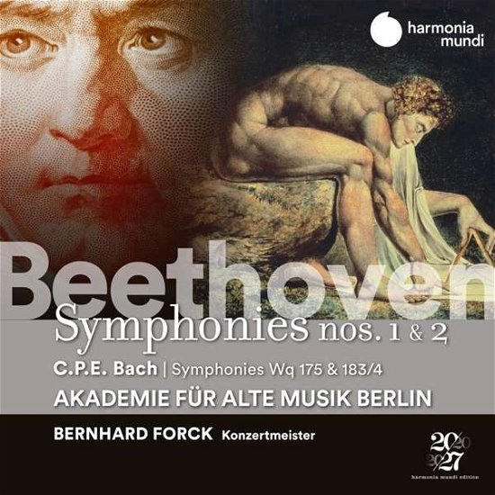 Cover for Akademie Fur Alte Musik Berlin · Beethoven: Symphonies 1 &amp; 2 (CD) (2020)
