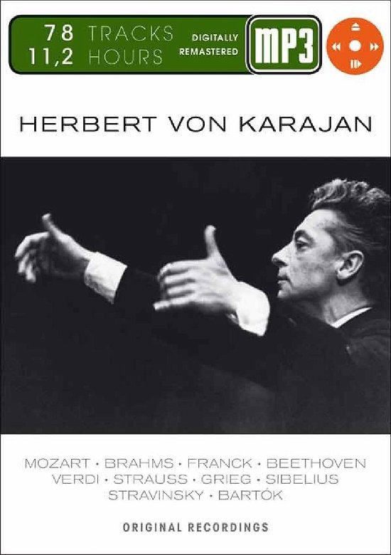 Cover for Herbert Von Karajan · Mp3 Herbert Von Karajan (DVD) [Limited, Picture Disc edition] (2019)