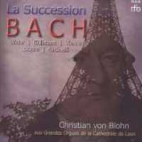 Cover for J.S. Bach · La Succession Bach:pariser Conservatoire (CD) (2009)