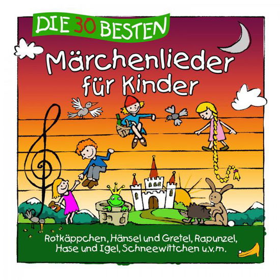 Cover for Sommerland,s. / Glück,k. &amp; Kita-frösche,die · Die 30 Besten Märchenlieder Für Kinder (CD) (2015)