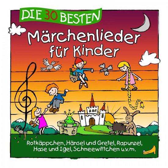 Cover for Simone Sommerland,karsten Glück &amp; Die Kita-frösche · Die 30 Besten Märchenlieder Für Kinder (CD) (2015)