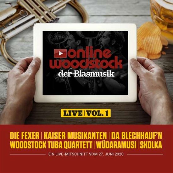 Various Artists · Online Woodstock Der Blasmusik Live Vol.1 (CD) (2021)