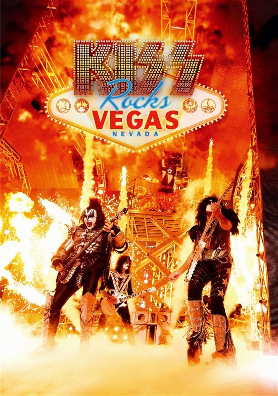 Cover for Kiss · Kiss Rocks Vegas (DVD) [Japan Import edition] (2016)