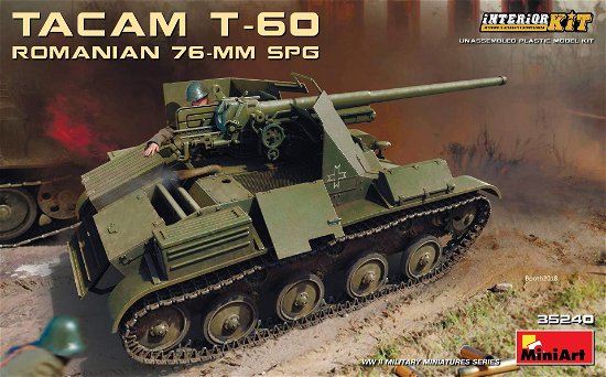 Cover for Miniart · Romanian 76-Mm Spg Tacam T-60 Inter. Kit (Toys)
