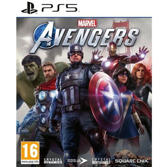 Cover for Ps5 · Marvels Avengers  FR PS5 (PC)