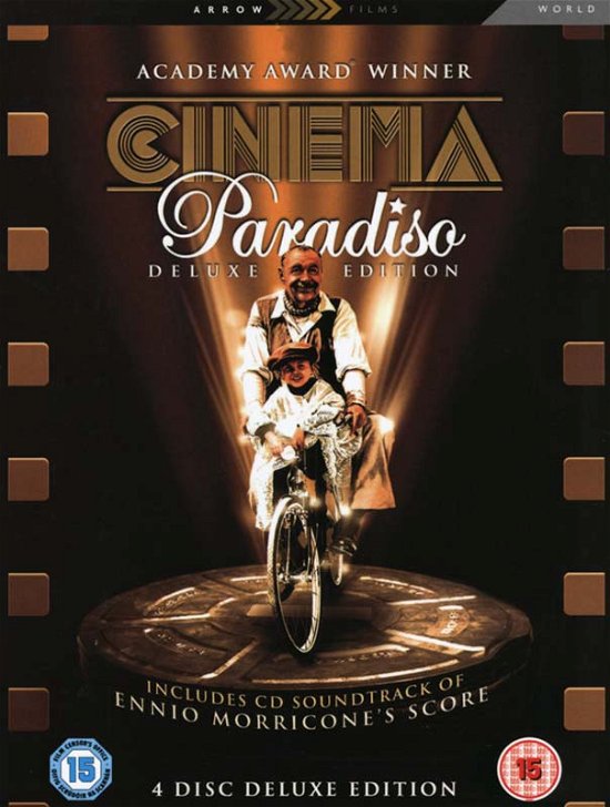 Cover for Giuseppe Tornatore · Cinema Paradiso (Theatrical and Director's Cut) (DVD) [Deluxe edition] (2007)