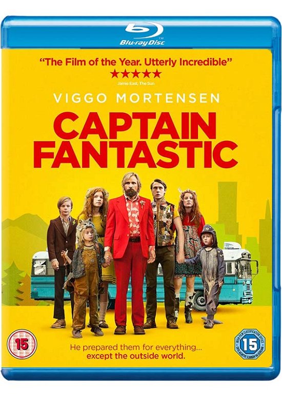 Cover for Captain Fantastic BD (Blu-ray) (2017)