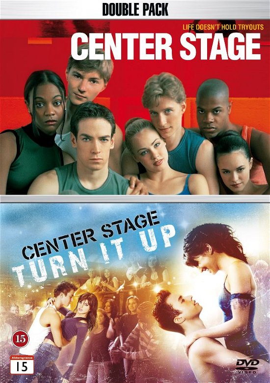 Cover for Doublepack · Center Stage / Center Stage: Turn it up (DVD) (2009)