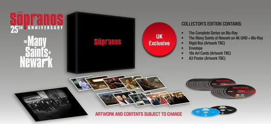 The Sopranos Seasons 1 to 6 Complete Collection Limited Edition (Blu-Ray) [Limited Box Set edition] (2024)