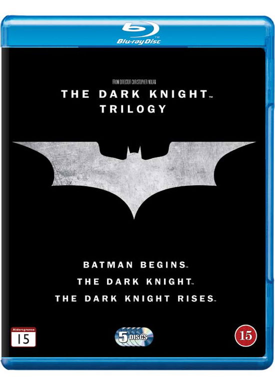 Cover for Batman · The Dark Knight Trilogy (Blu-Ray) [Standard edition] (2013)