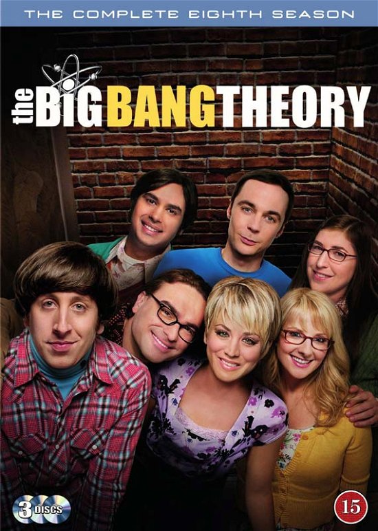The Complete Eighth Season - The Big Bang Theory - Elokuva -  - 5051895391013 - maanantai 14. syyskuuta 2015