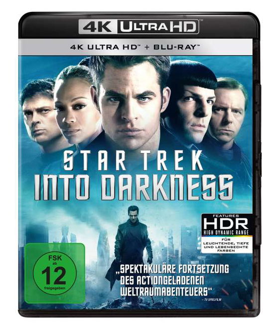 Cover for John Cho,chris Pine,zoe Saldana · Star Trek Xii-into Darkness (4K Ultra HD) (2016)