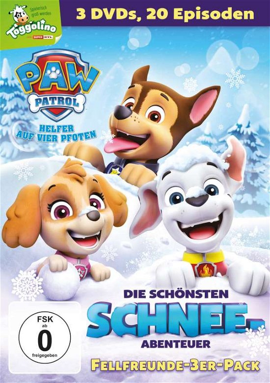 Cover for Keine Informationen · Paw Patrol-die Schönsten Schnee-abenteuer... (DVD) (2019)