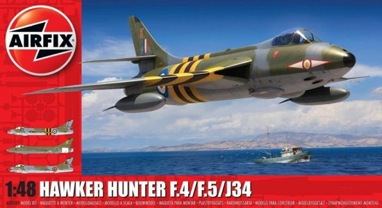 1/48 Hawker Hunter F.4/f.5/j.34 (Plastic Kit) - Airfix - Merchandise - Airfix-Humbrol - 5055286661013 - 