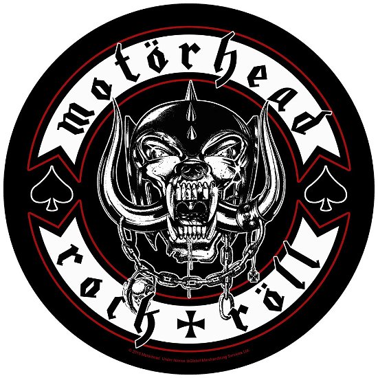 Cover for Motörhead · Motorhead Back Patch: Biker (MERCH) [Black edition] (2019)