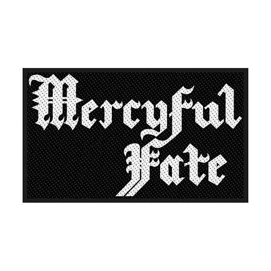 Cover for Mercyful Fate · Mercyful Fate Standard Patch: Logo (Retail Pack) (Patch) [Black edition] (2019)