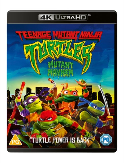 Cover for Jeff Rowe · Teenage Mutant Ninja Turtles - Mutant Mayhem (4K UHD Blu-ray) (2023)