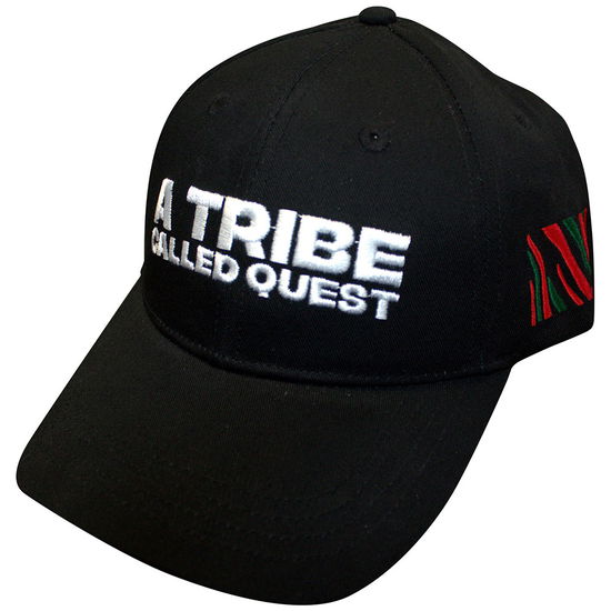 Cover for A Tribe Called Quest · A Tribe Called Quest Unisex Baseball Cap: Text Logo (Black) (Side Print) (CLOTHES) (2024)