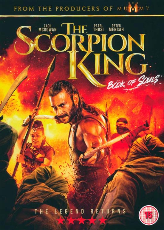 Cover for The Scorpion King the Book of Souls · The Scorpion King 5 - The Book of Souls (DVD) (2020)