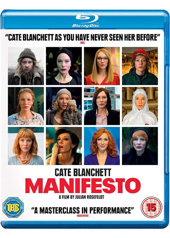 Cover for Manifesto (Blu-Ray) (2018)