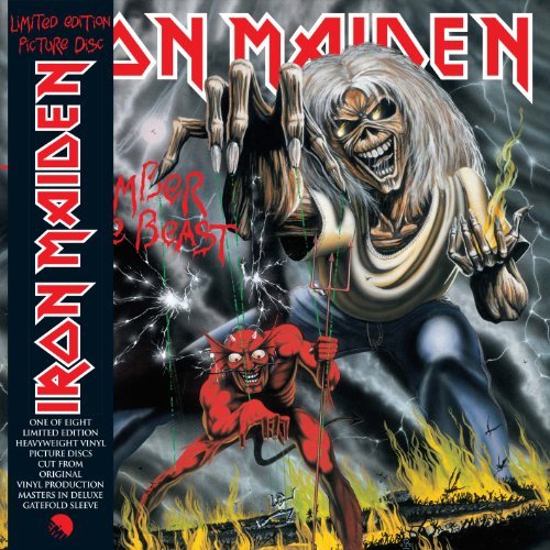Cover for Iron Maiden · Number of the BEAST (LP) [Picture Disc, Limited edition] (2013)