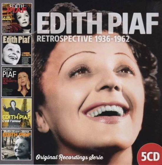 Cover for Edith Piaf · Retrospective 1936-1962 (CD) [Box set] (2018)
