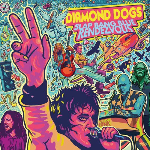 Cover for Diamond Dogs · Slap Bang Blue Rendezvous (LP) [P edition] (2022)