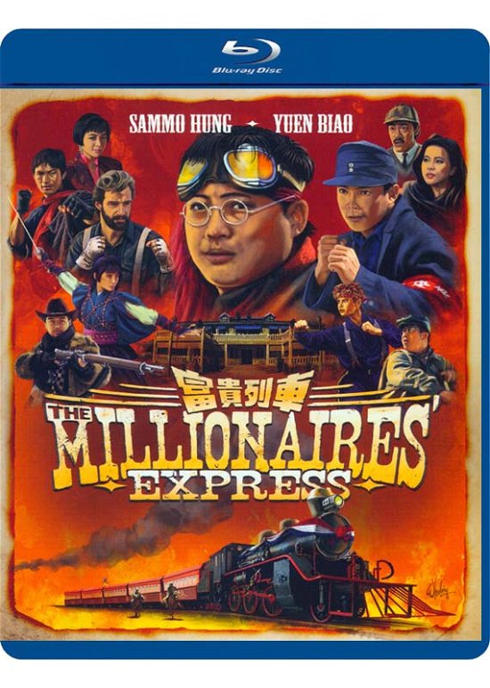Cover for The Millionaires Express Limited Edition (With Slipcase + Booklet) (Blu-ray) (2021)