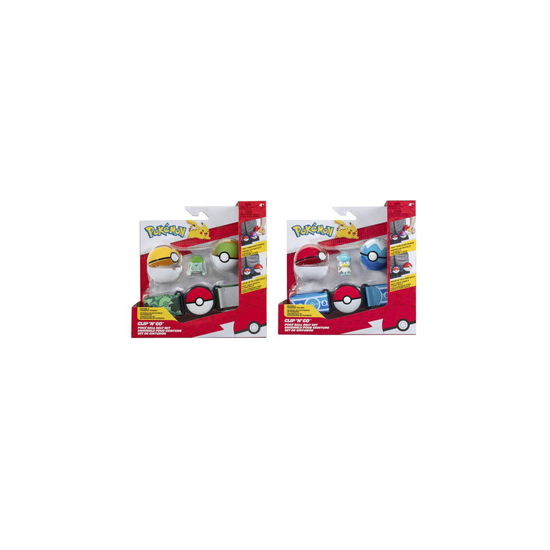 Cover for Pokemon · Pokemon Clip N Go Belt Set Ass. (95283-16) (Toys)