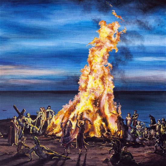 Cover for De Underjordiske · Ind I Flammerne (LP) (2018)