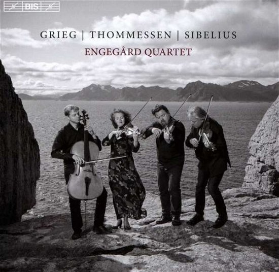 Grieg / Thommessen / Sibelius: String Quartets - Engegård Quartet - Music - BIS - 7318599921013 - January 20, 2016