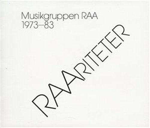 Cover for Musikgruppen Raa · Raariteter (CD) (1995)