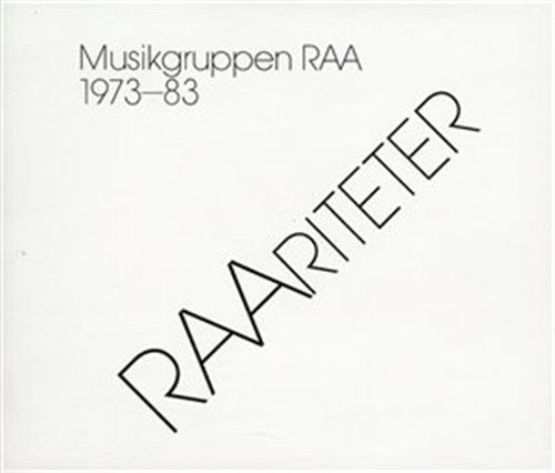 Raariteter - Musikgruppen Raa - Musique - NSG - 7330560950013 - 7 août 1995