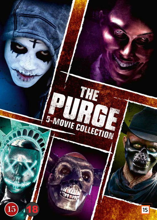 The Purge - 5-movie Collection - Purge - Películas - Universal - 7333018021013 - 15 de noviembre de 2021