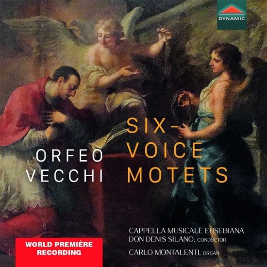 Cover for Cappella Musicale Eusebiana · Orfeo Vecchi: Six Voice Motets (CD) (2024)