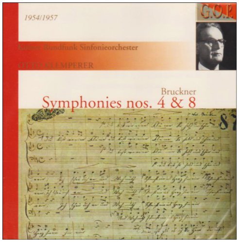 Symphonies No.4 & 8 - A. Bruckner - Musik - GREAT OPERA PERFOMANCES - 8012719774013 - 15. maj 2007