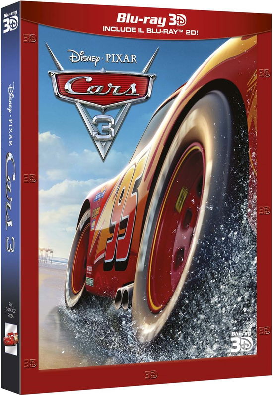 Cover for Cars 3 (Blu-ray 3d+blu-ray) (Blu-Ray) (2018)