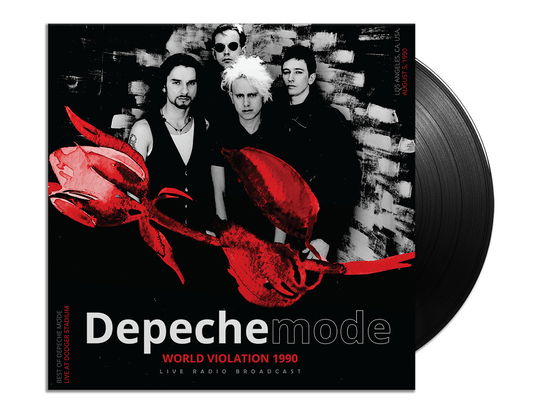 Cover for Depeche Mode · World Violation 1990 (LP) (2023)