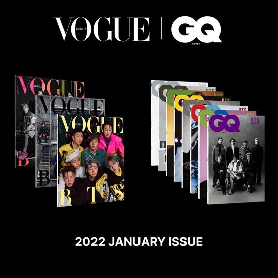 Cover for BTS · Vogue Korea + GQ Korea (Blad) (2021)