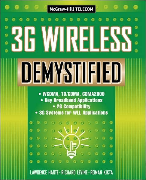 Cover for Roman Kikta · 3g Wireless Demystified (Taschenbuch) (2001)